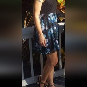 Speechless Juniors Floral Lace Dress Size 11